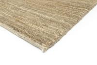Morgenland Wollteppich Gabbeh Teppich handgeknüpft naturweiß, rechteckig, 18 mm Höhe, handgeknüpft