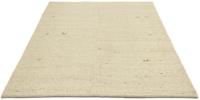 Morgenland Wollteppich Gabbeh Teppich handgeknüpft beige, rechteckig, 18 mm Höhe, handgeknüpft
