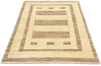 morgenland Wollteppich "Gabbeh Teppich handgeknüpft beige", rechteckig, handgeknüpft