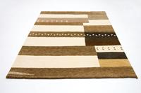 Morgenland Wollteppich Gabbeh Teppich handgeknüpft mehrfarbig, rechteckig, 18 mm Höhe, handgeknüpft