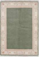 Luxor Living Wollteppich Adour, rechteckig, 18 mm Höhe, reine Wolle, handgeknüpft, mit Bordüre und Fransen, Wohnzimmer