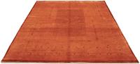 Morgenland Wollteppich Gabbeh Teppich handgeknüpft rot, rechteckig, 18 mm Höhe, handgeknüpft
