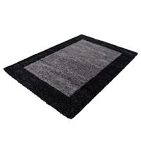 Giancasa Hochflor Teppich Langflor Shaggy Atlantis-870 anthrazit Gr. 100 x 200