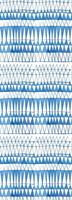 Queence Vinyltapete »Muster-Blau«, 90 x 250 cm, selbstklebend