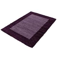 Giancasa Hochflor Teppich Langflor Shaggy Atlantis-870 lila Gr. 100 x 200