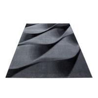 Giancasa Teppich Kurzflor Wohnzimmer Pino-113 schwarz Gr. 120 x 170