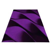 Giancasa Teppich Kurzflor Wohnzimmer Pino-113 lila Gr. 120 x 170