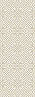 Queence Vinyltapete »Muster-Beige«, 90 x 250 cm, selbstklebend