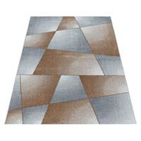Giancasa Teppich Kurzflor Flachflor Verna-404 kupfer Gr. 80 x 250