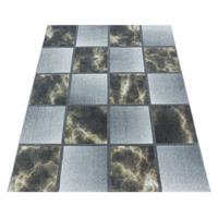 Giancasa Teppich Kurzflor Wohnzimmer Flachflor Horus-102 gelb Gr. 80 x 150