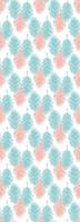 Queence Vinyltapete »Leens«, 90 x 250 cm, selbstklebend