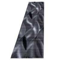 Giancasa Teppich Kurzflor Flachflor Ludi-307 schwarz Gr. 120 x 170