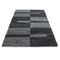 Giancasa Hochflor Teppich Shaggy Soft Anden-590 grau Gr. 120 x 170