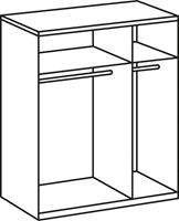 Wimex Kledingkast New York in vele breedtes, 208 of 236 cm hoog
