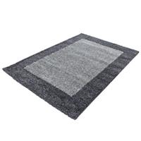 Giancasa Hochflor Teppich Langflor Shaggy Atlantis-870 grau Gr. 100 x 200