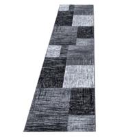 Giancasa Teppich Kurzflor Flachflor Ludi-302 schwarz Gr. 120 x 170