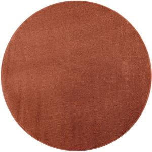 Teppich Porto 890, Paco Home, rund, Höhe: 13 mm, Kurzflor, Uni-Farben, ideal im Wohnzimmer & Schlafzimmer