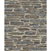 RASCH Vliestapete Tapetenwechsel Steinwand, 10,05 x 0,53 m Tapeten - 