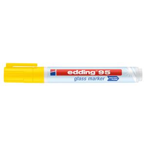 Edding e-95 glasmarker, geel