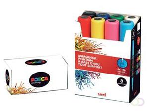 Posca paintmarker PC-17K, XL, étui van 8 stuks, assorti