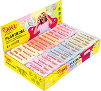 Jovi boetseerpasta Plastilina Pastel, 30 pakjes van 50 gr