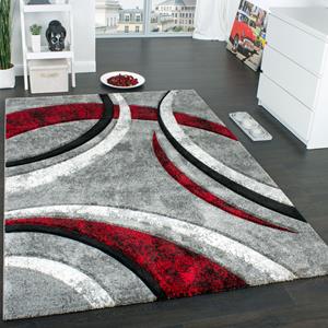 Paco Home Teppich "Brillance 758", rechteckig, Kurzflor, modernes geometrisches Design, auch als Läufer