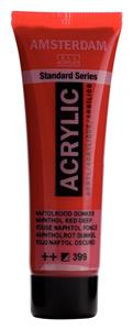 Talens Amsterdam acrylverf - 20 ml - naftolrood donker 399