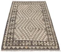 Morgenland Wollteppich Abstrakt Multicolore 147 x 103 cm, rechteckig, 0,5 mm Höhe, Kurzflor