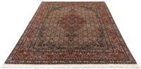 Morgenland Wollteppich Moud Medaillon Marrone 230 x 164 cm, rechteckig, 1 mm Höhe, Unikat mit Zertifikat