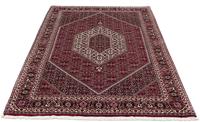 Morgenland Wollteppich Bidjar Medaillon 202 x 99 cm, rechteckig, 1,5 mm Höhe, Unikat mit Zertifikat