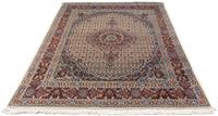 Morgenland Wollteppich Moud Stark Gemustert Beige 193 x 154 cm, rechteckig, 1 mm Höhe, Unikat mit Zertifikat