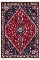 Morgenland Wollteppich Abadeh Medaillon 130 x 75 cm, rechteckig, 1 mm Höhe, Handgeknüpft