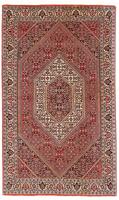 Morgenland Wollteppich Bidjar Medaillon 174 x 108 cm, rechteckig, 1,5 mm Höhe, Unikat mit Zertifikat