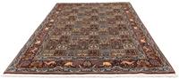 Morgenland Wollteppich Moud Medaillon Marrone 230 x 165 cm, rechteckig, 1 mm Höhe, Unikat mit Zertifikat