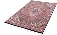 Morgenland Wollteppich Bidjar Medaillon 175 x 111 cm, rechteckig, 1,5 mm Höhe, Unikat mit Zertifikat
