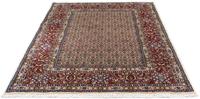 Morgenland Wollteppich Moud Stark Gemustert Beige 231 x 165 cm, rechteckig, 1 mm Höhe, Unikat mit Zertifikat