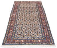 Morgenland Wollteppich Yalameh Durchgemustert Beige 288 x 202 cm, rechteckig, 1 mm Höhe, Unikat mit Zertifikat
