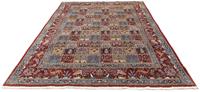 Morgenland Wollteppich Moud Figurativ Beige 232 x 165 cm, rechteckig, 1 mm Höhe, Unikat mit Zertifikat