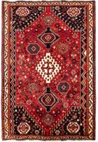 Morgenland Wollteppich Vintage Medaillon 263 x 155 cm, rechteckig, 0,8 mm Höhe, Vintage Design
