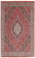 Morgenland Wollteppich Bidjar Medaillon 180 x 110 cm, rechteckig, 1,5 mm Höhe, Unikat mit Zertifikat