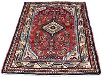 Morgenland Wollteppich Täbriz - 50 Raj Blumenmuster Beige 93 x 62 cm, rechteckig, 0,8 mm Höhe, Handgeknüpft
