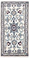 Morgenland Wollteppich Täbriz - 50 Raj Blumenmuster Beige 99 x 59 cm, rechteckig, 0,8 mm Höhe, Handgeknüpft
