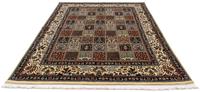 Morgenland Wollteppich Moud Felder 239 x 178 cm, rechteckig, 1 mm Höhe, Unikat mit Zertifikat