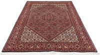 Morgenland Wollteppich Bidjar - Zanjan Medaillon Rosso 218 x 140 cm, rechteckig, 1,5 mm Höhe, Unikat mit Zertifikat