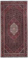 Morgenland Wollteppich Bidjar Medaillon 217 x 131 cm, rechteckig, 1,5 mm Höhe, Unikat mit Zertifikat