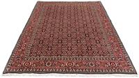 Morgenland Wollteppich Bidjar - Zanjan Stark Gemustert Blu scuro 217 x 141 cm, rechteckig, 1,5 mm Höhe, Unikat mit Zertifikat