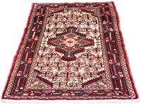 Morgenland Wollteppich Moud Stark Gemustert Beige 236 x 165 cm, rechteckig, 1 mm Höhe, Unikat mit Zertifikat