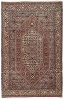 Morgenland Wollteppich Bidjar Stark Gemustert 208 x 132 cm, rechteckig, 1,5 mm Höhe, Unikat mit Zertifikat