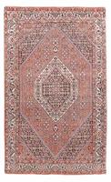 Morgenland Wollteppich Bidjar Medaillon 170 x 110 cm, rechteckig, 1,5 mm Höhe, Unikat mit Zertifikat