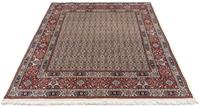Morgenland Wollteppich Moud Stark Gemustert Beige 234 x 168 cm, rechteckig, 1 mm Höhe, Unikat mit Zertifikat